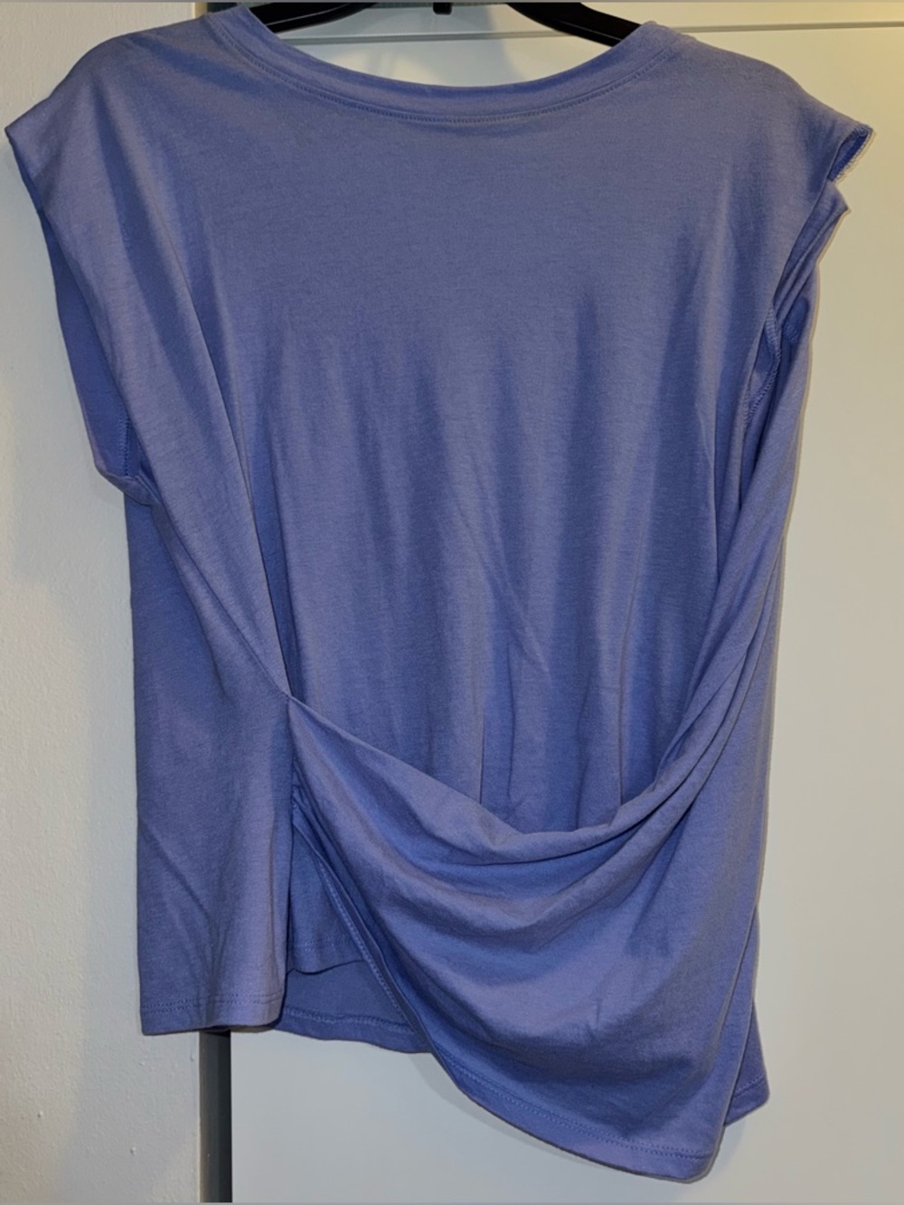 a new day Women's purple Slim Fit Drape top size medium